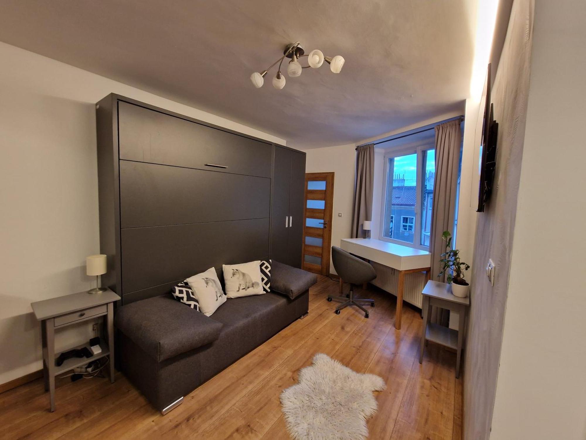 Cozy Apt Near Prague Castle Exteriör bild